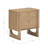 Rounded Wooden 2-Drawer Nightstand-1734056883-1734056874
