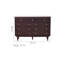 Commode d'appoint en bois massif Retro Simple