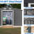 10X8 Ft Grey Shed With Metal Build, Lockable Door For Backyard Outdoor Doors Storage-123403544-123403543