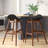 Ralphy Upholstered Counter Stool with Solid Wood Frame