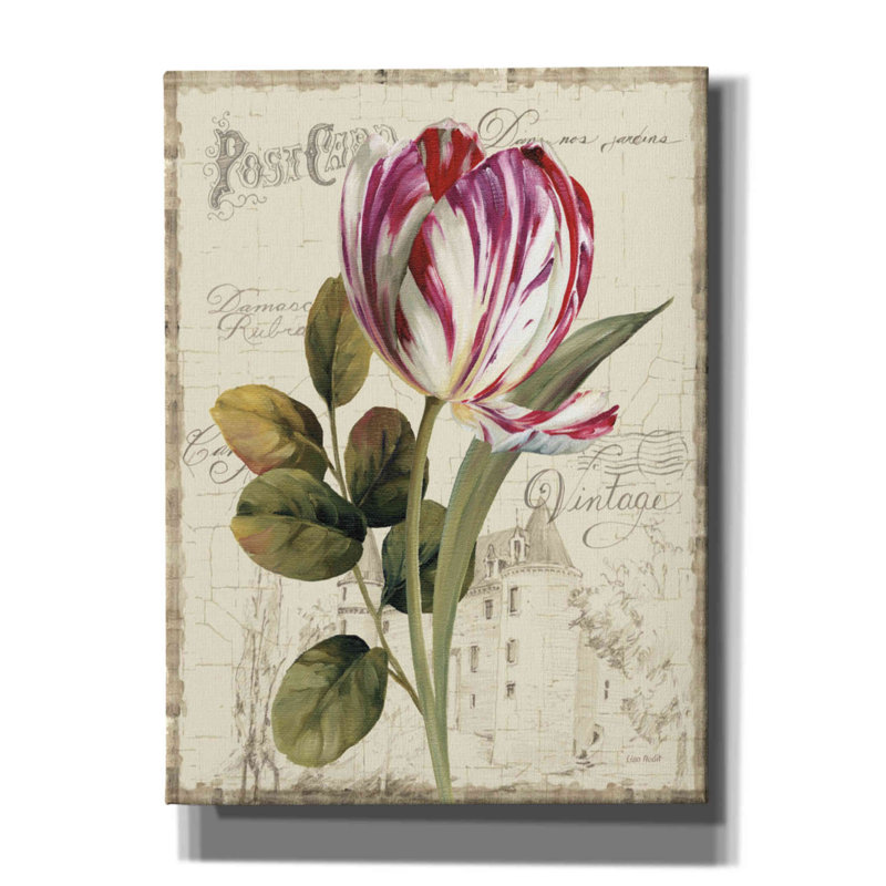 One Allium Way® «Garden View II» par Lisa, art mural sur toile, H 54 po x l 40 po x P 1,5 po