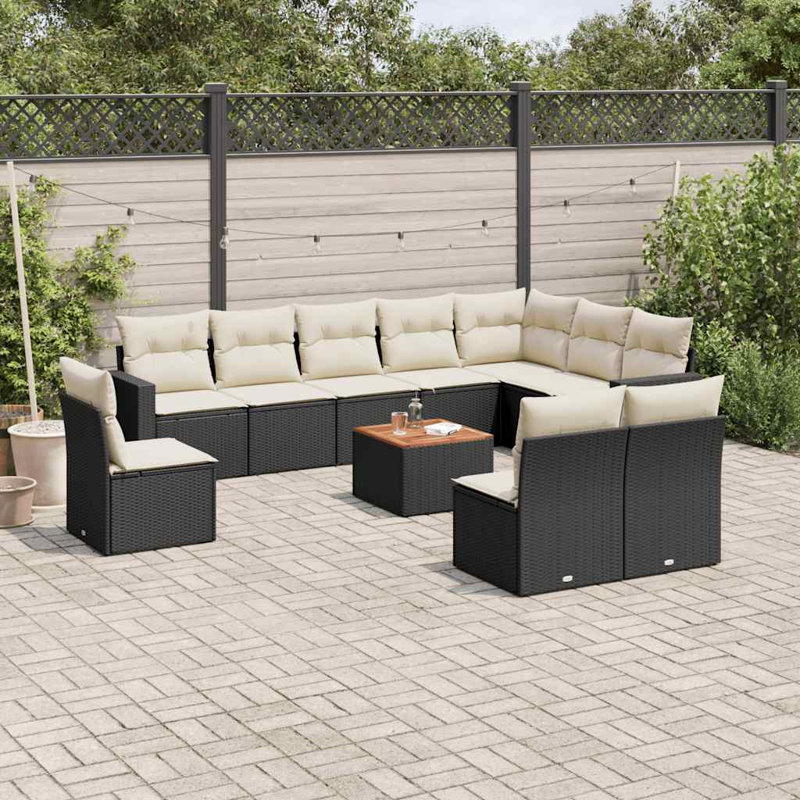 Ensemble de canapé de jardin Vidaxl