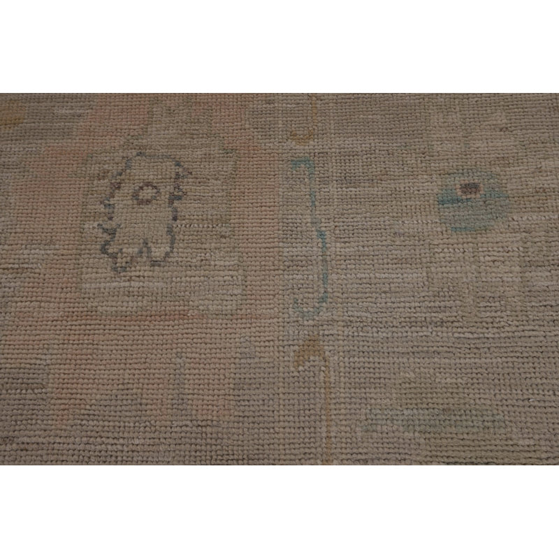 Vegetable Dye Oushak Oriental Area Rug 10
