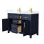 Beckett 48" Freestanding Double Bathroom Vanity with Quartz Top-646743042-646743069-646743070