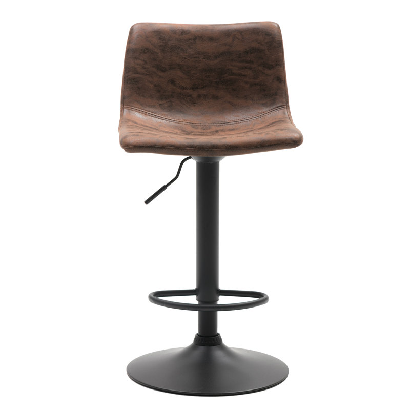 Kaydra Swivel Upholstered Adjustable Height Counter Stool