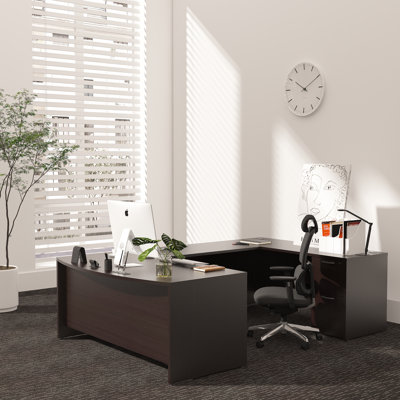 Modular U-Shaped Executive Desk