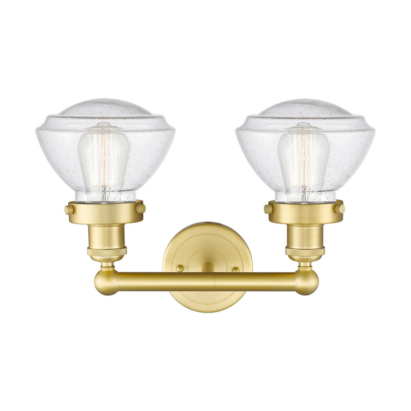 Almarosa 2 - Light Dimmable Vanity Light, Satin Gold