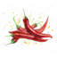 Napperon Red Hot Peppers