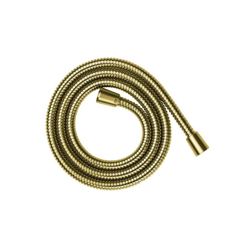 AXOR Showersolutions Metal Handshower Hose, 63", Brushed Gold Optic