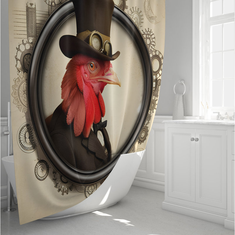 Rideau de douche Aletza, H 93 po x l 70 po