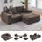 6-Piece Modular Cloud Sofa-1009953861