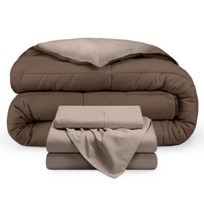 Lit dans un sac réversible en microfibre