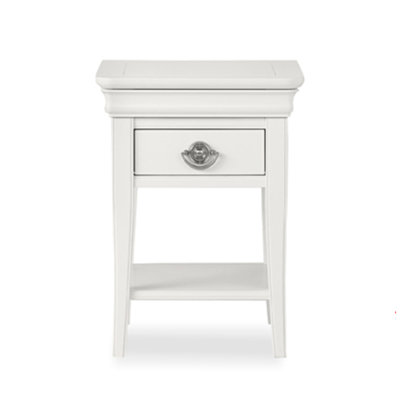 Aaden 47.3cm W Solid Wood Bedside Table