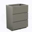 Armoire de plancher SANS lavabo, avec trois tiroirs-113463754