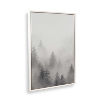 Foggy Echoes III Canvas Print