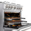 ZLINE 36" Classic Gas Range w/ 6 Burners & Convection Oven in DuraSnow Stainless Steel