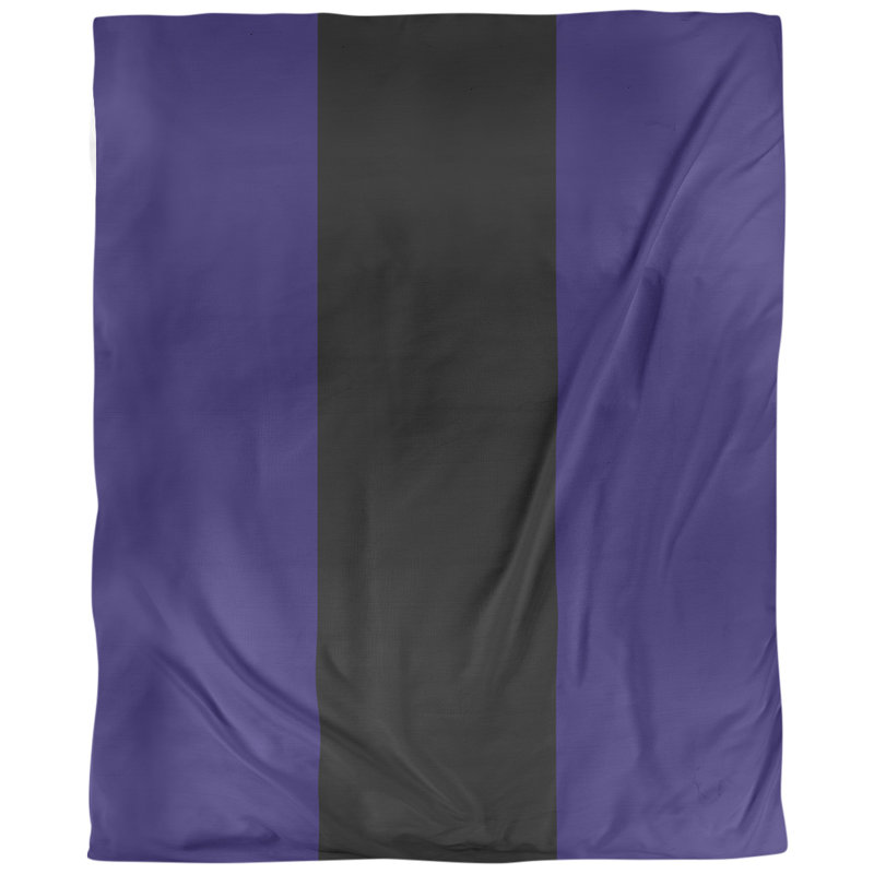 Tissu de basket-ball denver, Dark Purple/Black