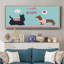 Collection Valendogs, toile C encadrée-110587624