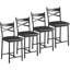 Counter Stool with Metal Frame