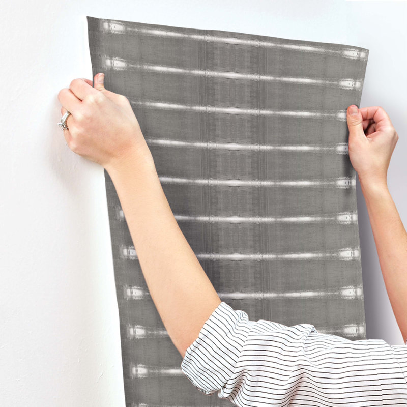 Abstract Wallpaper Roll, Graphite