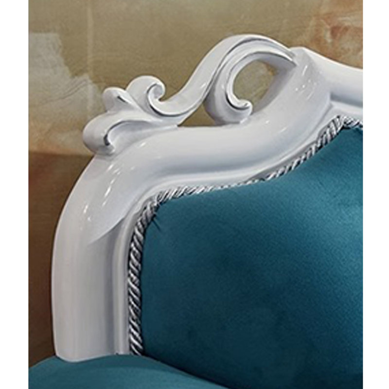 Fauteuil capitonné large 47,2 po Dezaray