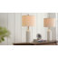 Lampe de table standard en céramique 24,75 po Amarchand