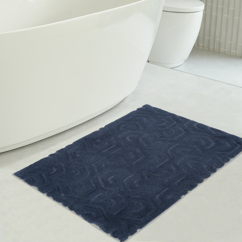  Tapis de bain antidérapant, Marine
