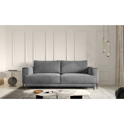 Akeriah 2 Seater Velvet Sofa Bed