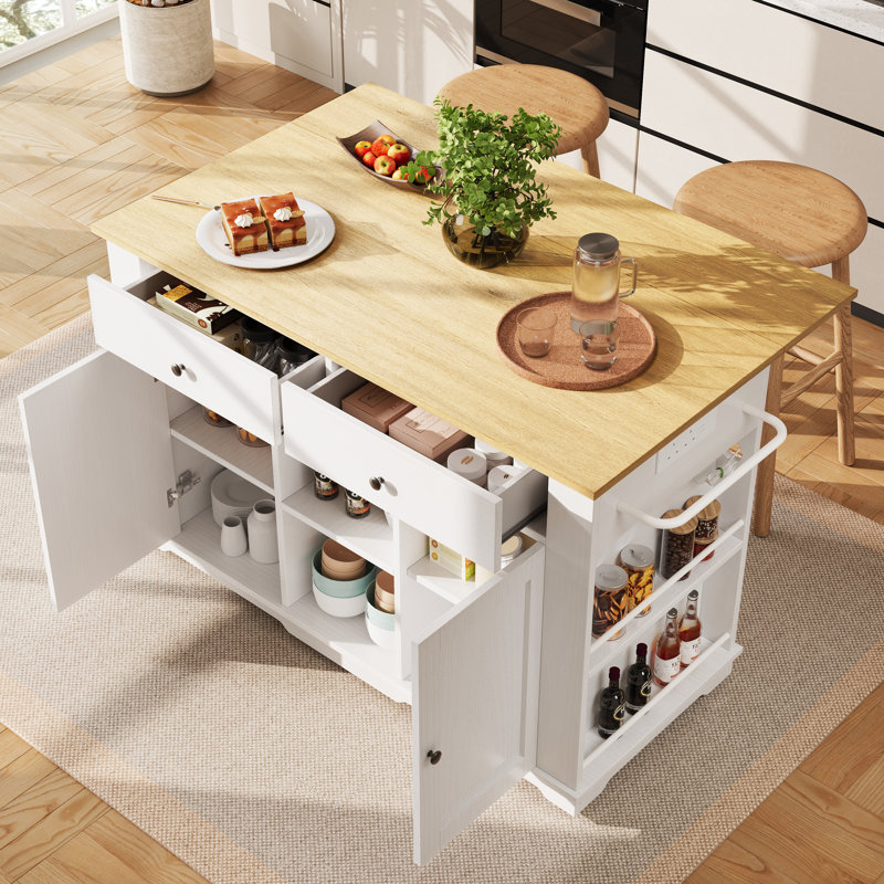 Kitchen Cart, White