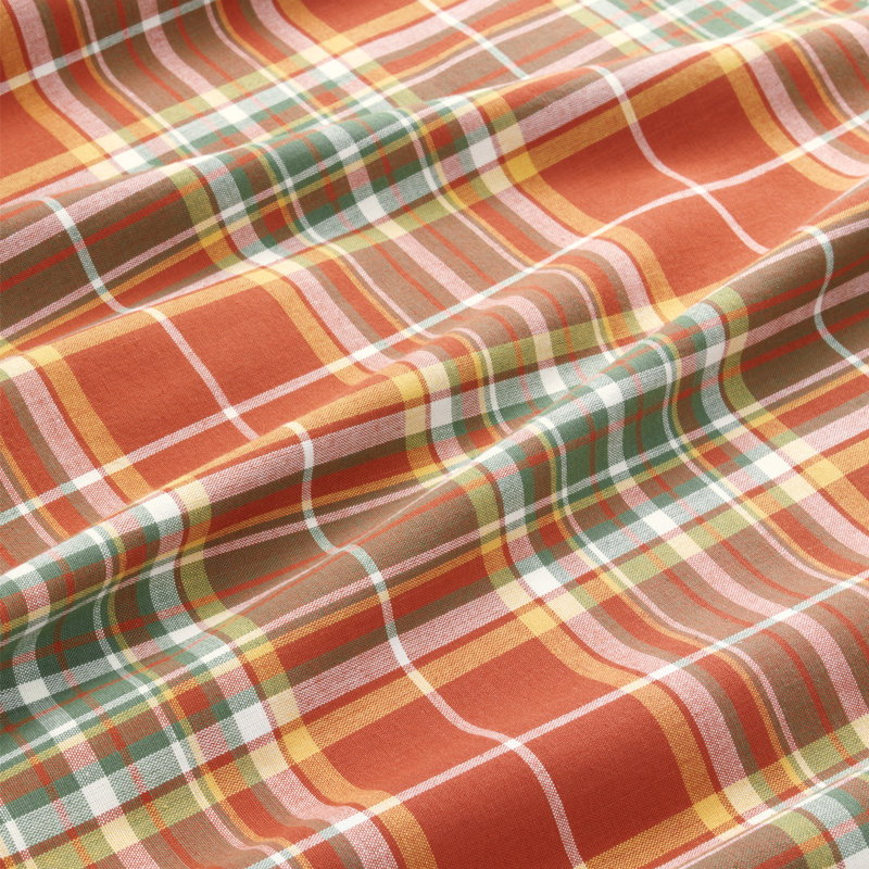 Hawley Plaid Harvest Cotton Table Runner 13x70