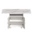Table de salle à manger pliante en bois 47 po - Petite table pliable avec espace de rangement