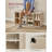 Arney 10 Pair Shoe Storage Bench with Adjustable Shelves-219551490