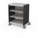 Mooreco Compass 3 Compartment Metal Shelving Unit 