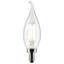 4 Watt (40 Watt Equivalent), CA10 LED, Dimmable Light Bulb, E12/Candelabra Base