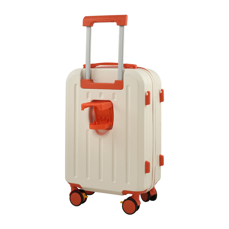 20-Inch Travel Suitcase with Combination Lock