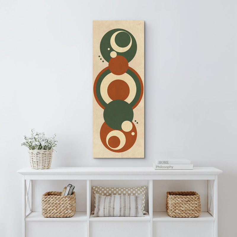 Mid-Century, rouge, bleu, vert, Mid-Century