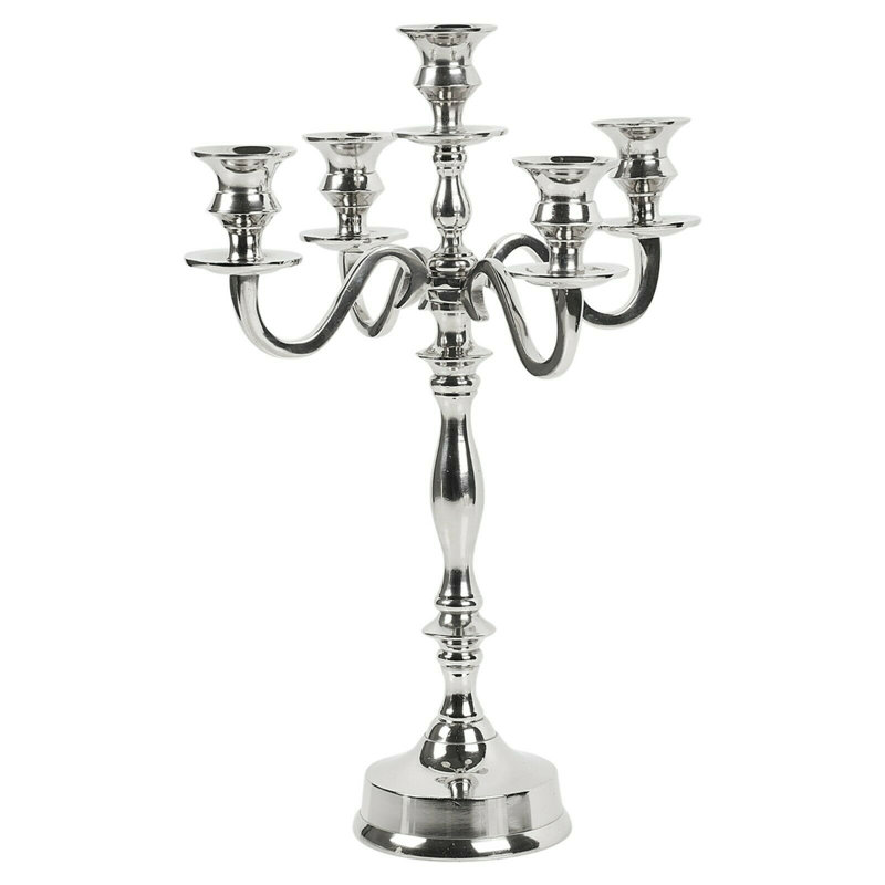 Stainless Steel Tabletop Candelabra