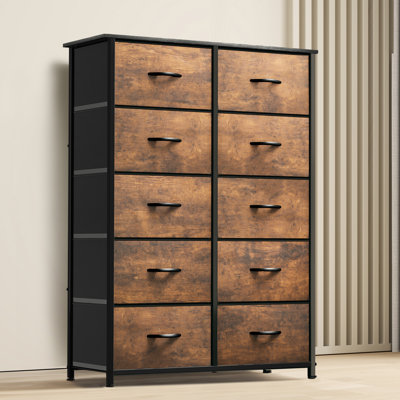 10 Drawer 85.6Cm W Chest of Drawers