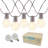 Doyne 100ft Outdoor LED 67 - Bulb Globe String Light (End to End Connectable)-1073445093-1069495538