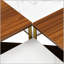Ensemble de 4 tables basses modernes gigognes de style Mid Century Modern-2115342698