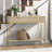 Candelario 39.3'' Narrow Entryway Console Table with 2 Drawers Rustic Style-543759547