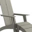 Chaise Adirondack d'extérieur avec repose-pieds Brady-88681429