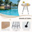 Ridgetop 2 - Person Patio Dining Set Round Table with Cushions Included-1156522221