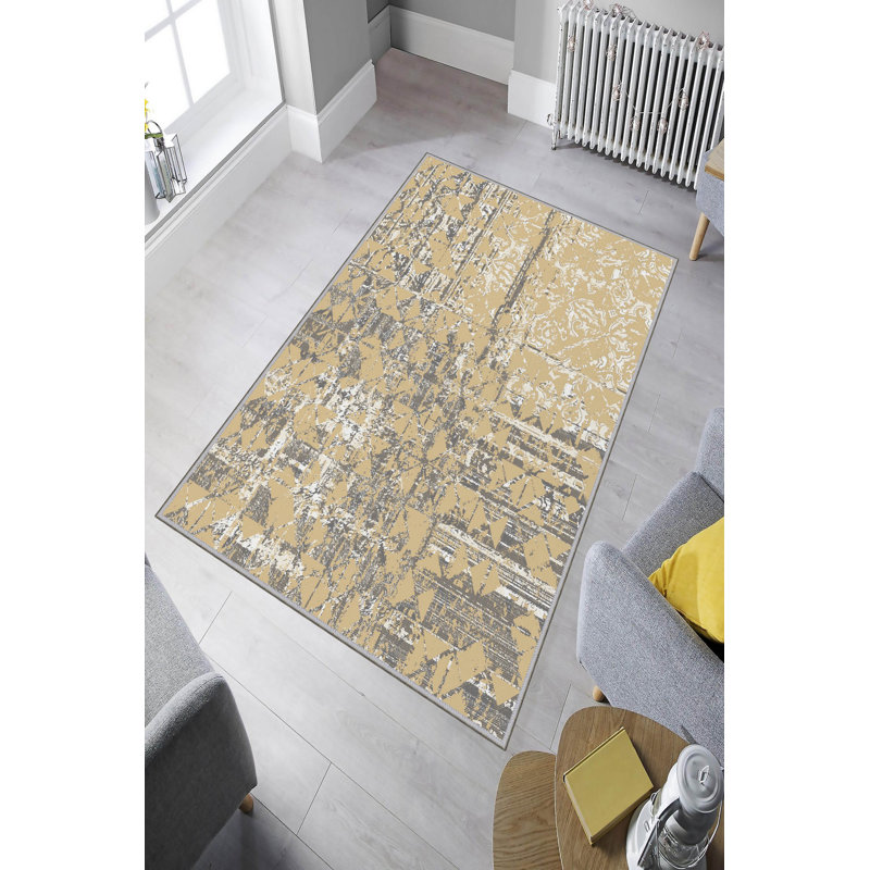 Premium Hall Carpet, 31.5 x 78.7 Inches | 100% Polyester, Antibacterial | 0.04 in Pile Height, Non-Slip Underside, Machine Washable | 3D Digital Printing | Ideal for Living Room & Entryway, Easy Maintenance