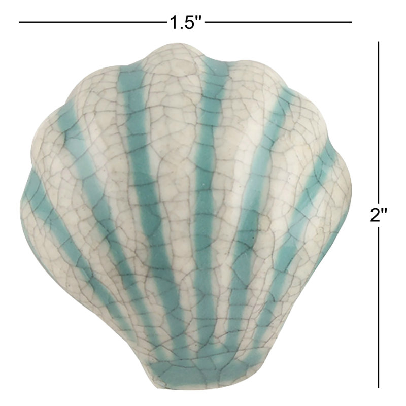 2" Sea Shell Novelty Knob