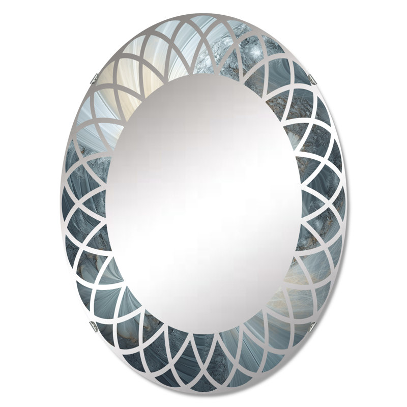 Boullanger - Miroir mural moderne ovale, 30 po x 20 po