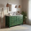 Meuble-lavabo autoportant 60 po avec lavabo simple et cadre en bois massif 60 po