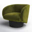 Upholstered Swivel Barrel Chair-1993478775-1993478772