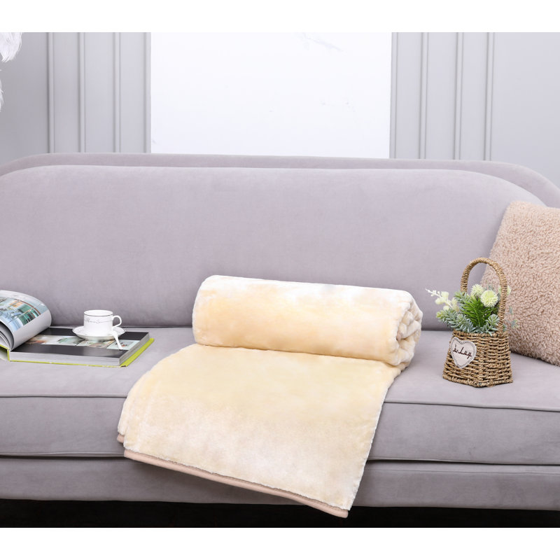 Bernestine Throw Blanket, Cream, W150 x L200cm