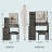 29 Inch Compact Vanity Desk with LED Mirror, Space-Saving Dressing Table & Stool Set-875155294
